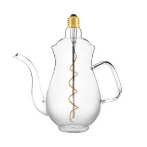 T240 Teapot Design Soft Filament LED Bulb