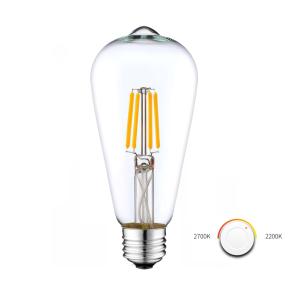 ST64 3.5W Dim To Warm LED Filament Lamp