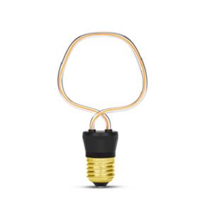 4W Apple type Art Line LED Filament Light Bulb