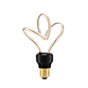 7W W type Art Line LED Filament Light Bulb