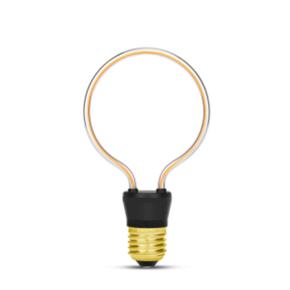 4W Round type Art Line LED Filament Light Bulb