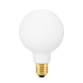 6W G80 Porcelain White LED Filament Bulb 