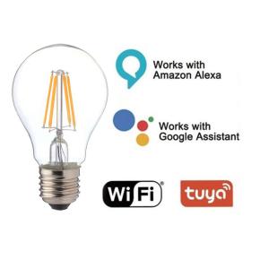 A60 Wifi Smart Filament LED Bulbs Dimmable