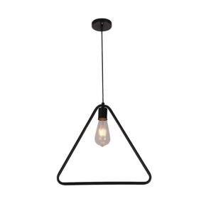 Black Triangle Metal Ceiling Pendent Lamp