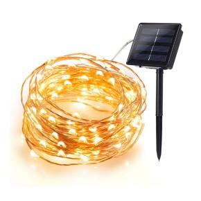 Copper Wire Solar Outdoor Fairy String lights