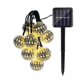 Moroccan Ball Outdoor LED String Lights