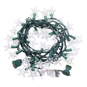 UL Listed Outdoor LED Star String Lights