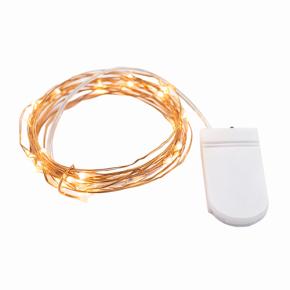 Button Battery Copper Wire String Light