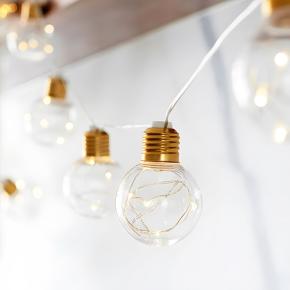 10 Bulbs Edison G45 Globe LED String Light