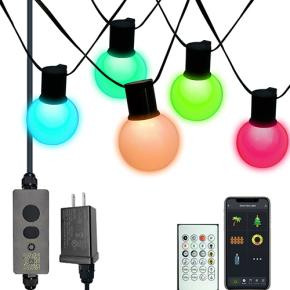 App Control Smart RGB G40 LED String Lights