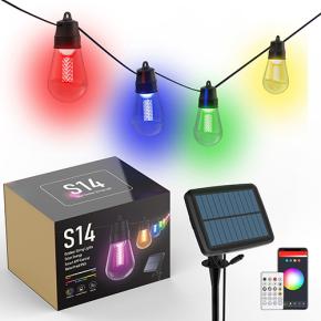 Smart APP Control RGB S14 LED String Lights