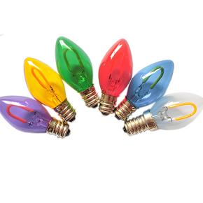 C7 C9 Candle Shape LED Filament String Lights