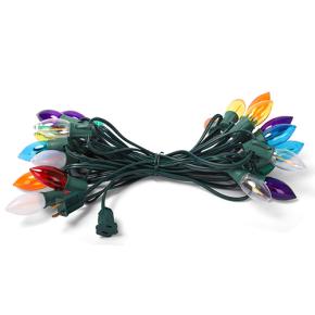 25FT C9 Outdoor Colorful LED String Lights