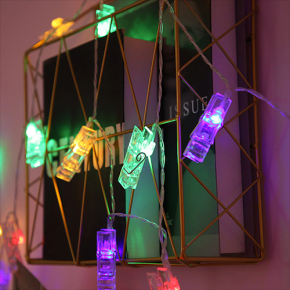 LED Clip String Lights Photo Wall Deco Lights