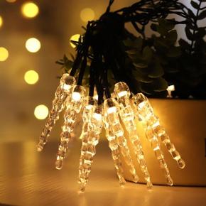 Outdoor Icicle Solar LED String Light