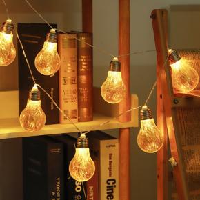 Retro Edison Copper Wire Bulb LED String Light